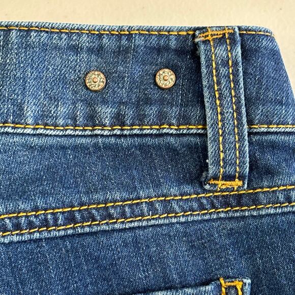 Cabi Jean's Women's Size 8 Low Rise Dark Wash Five Pocket Skinny Denim Jeans - Picture 3 of 12